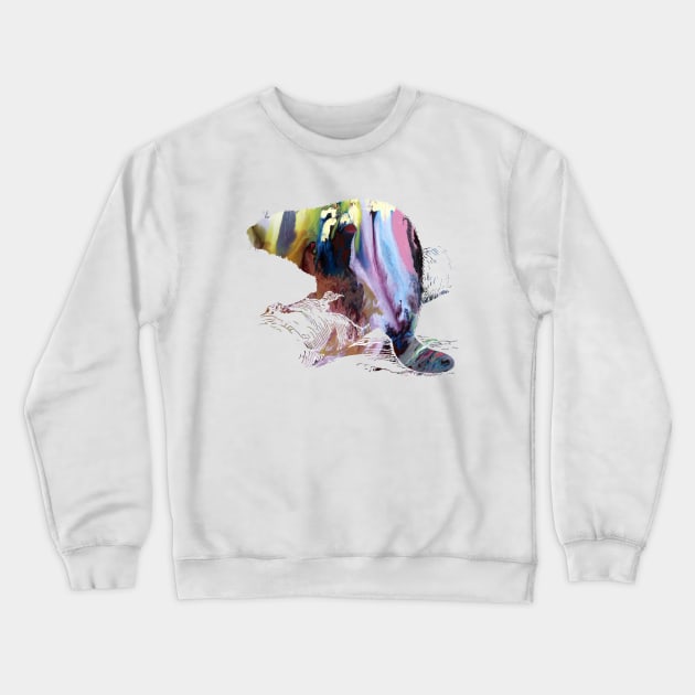 Beaver Crewneck Sweatshirt by BittenByErmines